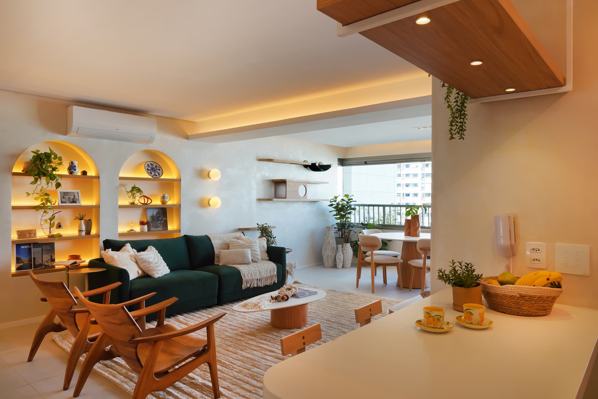 Apartamento no condomínio Bem Moema de 123m² reformado pela Studio Side